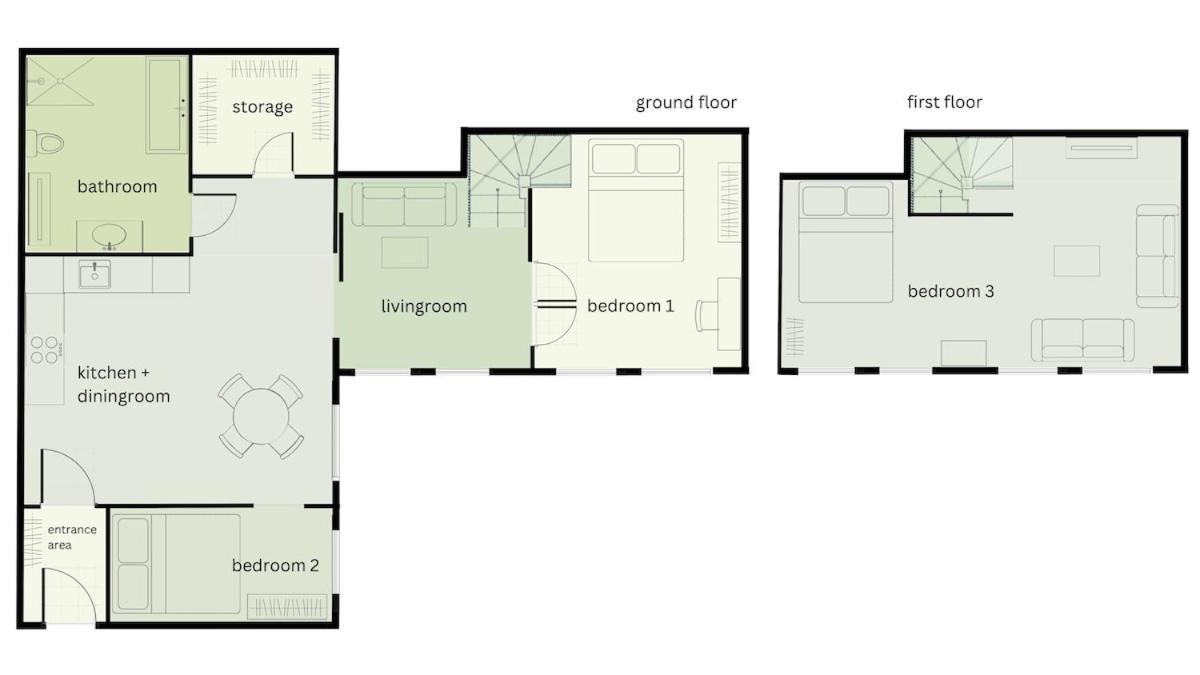 Appartement 105m2 Duplex Im Herzen Berlins, Neukoelln Berlijn